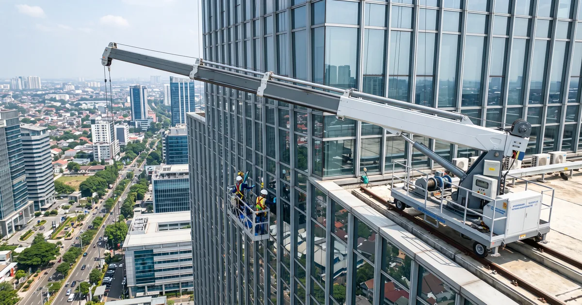 Gondola Telescopic Arm: Lengan Teleskopik yang Bisa Diperpanjang