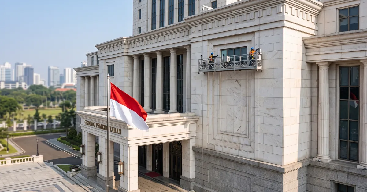Gondola untuk Gedung Pemerintahan