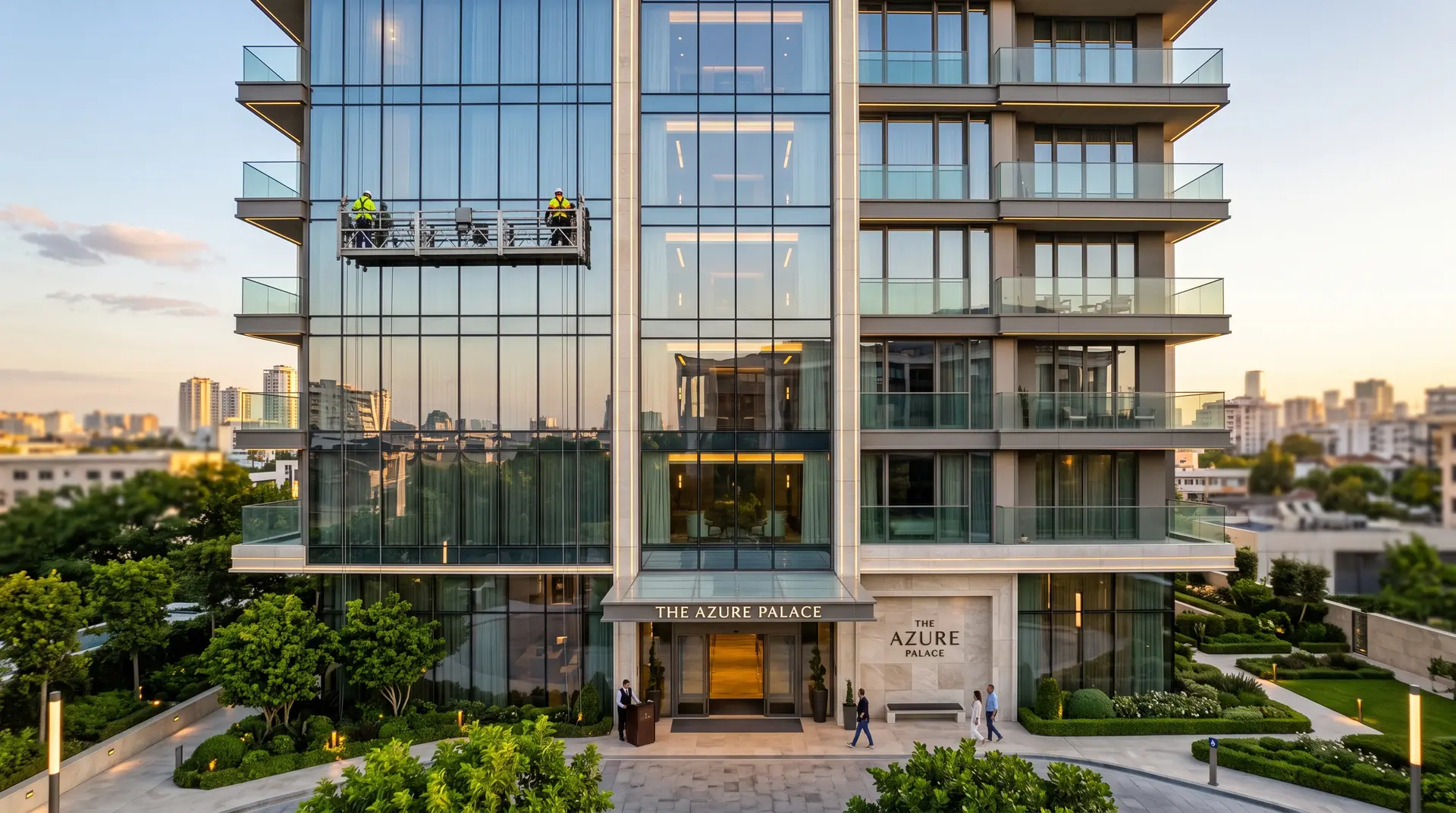 Gondola untuk Hotel & Apartemen: Solusi Pembersihan Fasad