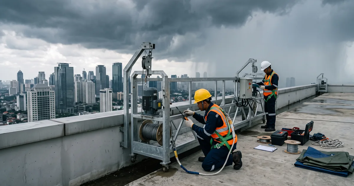 Persiapan Gondola Menghadapi Musim Hujan: Checklist Perawatan Oktober